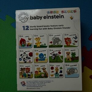 Baby Essentials Book Block Set - Colorful Learning Fun